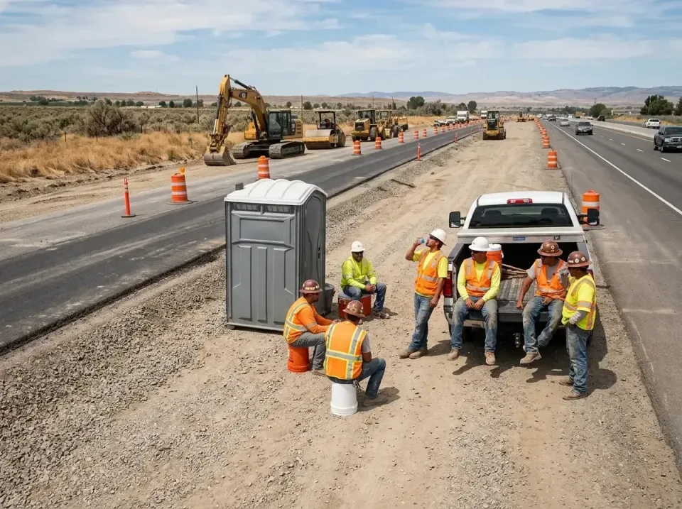 highway-road-construction-crew-007 — frequently asked questions, Porta Potty and Restroom Rentals in Kingwood, WV